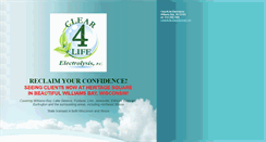 Desktop Screenshot of clear4life.com